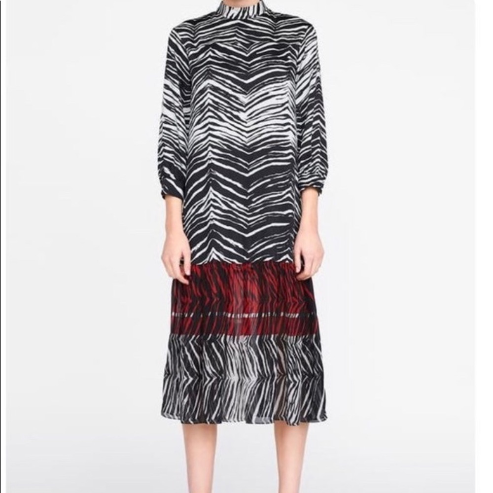 Zebra Print Dress